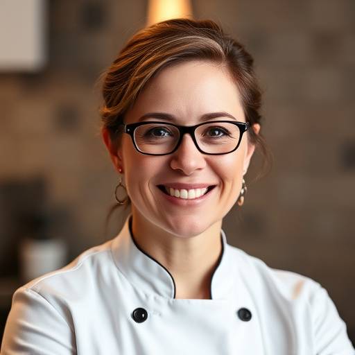 Headshot of Eleanor Vance, Executive Chef of The Golden Spoon.